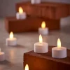DAY Dekorativ Belysning - Indendørs*LED-fyrfadslys med 3D-flamme 4 stk. -