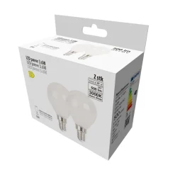 Led-Pærer*LED-kronepære 3,6 W E14 2-pk.