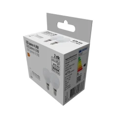 Led-Pærer*LED-kronepære 4,9 W E14 2-pk.