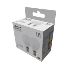 Led-Pærer*LED-kronepære 4,9 W E14 2-pk.