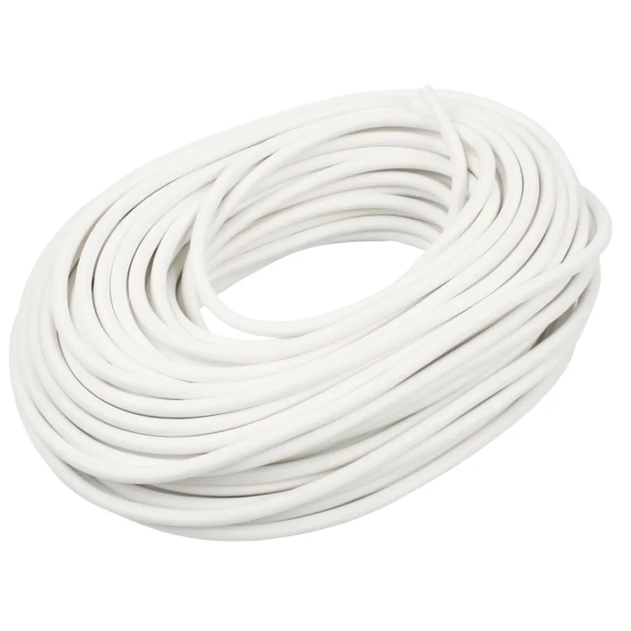 Elworks Kabler & Ledninger*Ledning flad hvid 2 x 0,75 mm² 10 meter -
