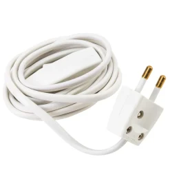Elworks Kabler & Ledninger*Ledning m/afbryder og stikprop 2 meter -