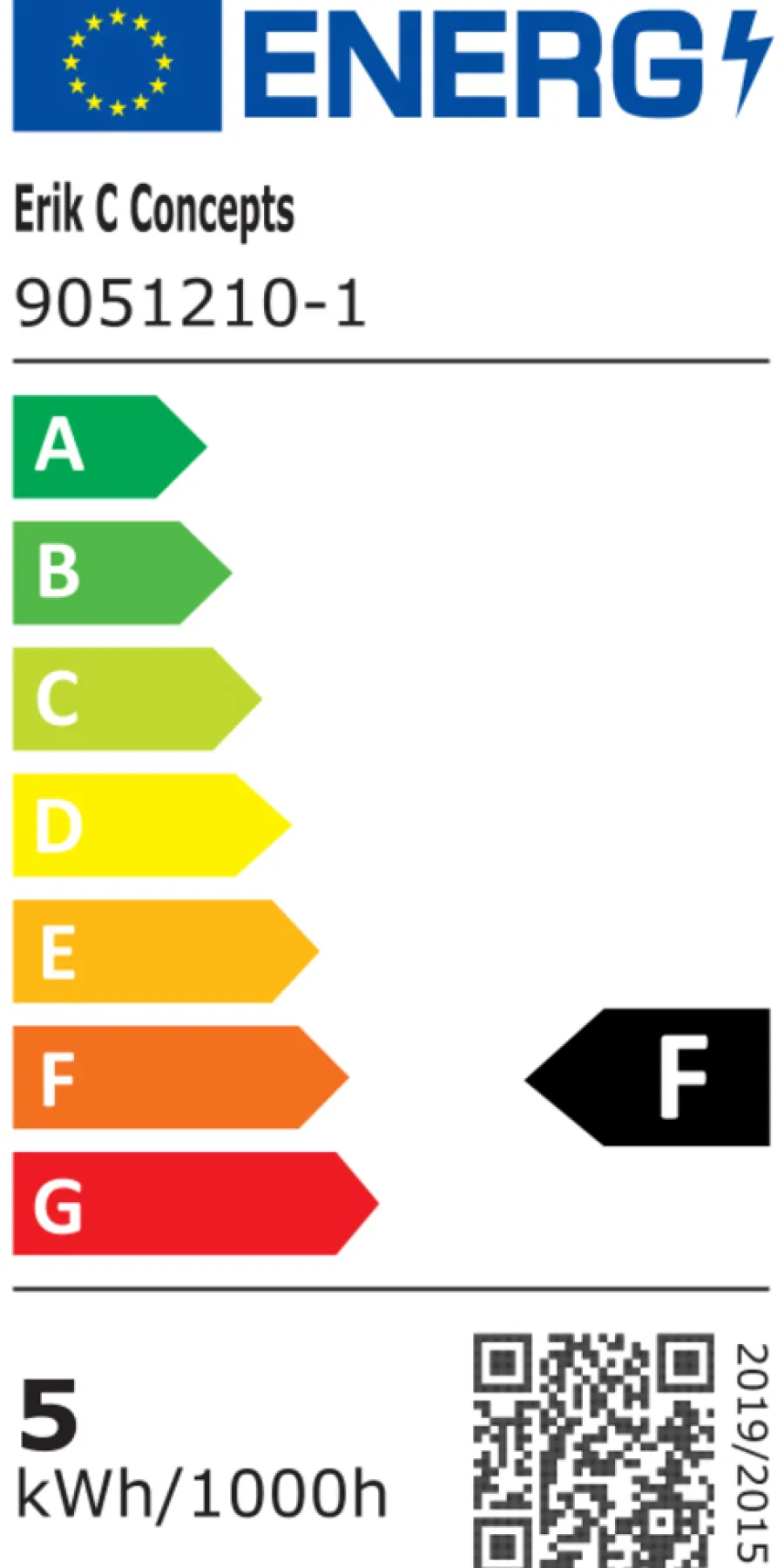 Led-Pærer*LED-pære kerte E14 4,9 W 4-pk.
