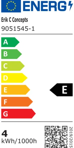 Led-Pærer*LED-pære krone 4,2 W E27 4-pk.