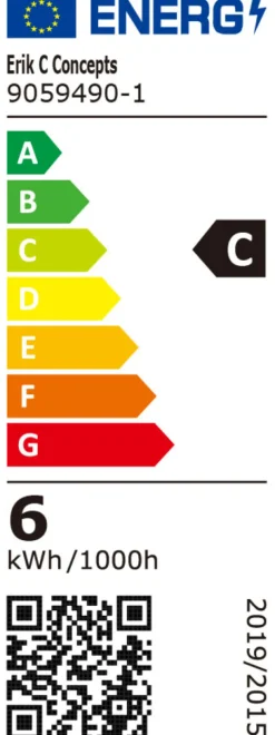 Led-Pærer*LED-pære standard 6,5 W E27 2-pk.