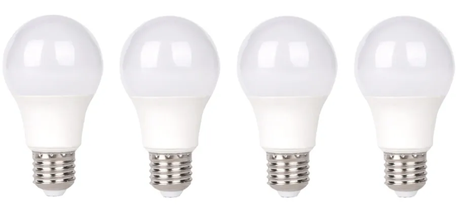 Led-Pærer*LED-pære standard 7,3 W E27 4-pk.