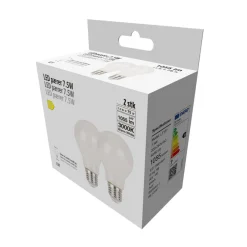 Led-Pærer*LED-pære standard 7,5 W E27 2-pk.