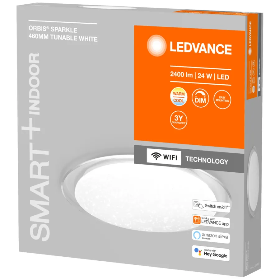 LEDVANCE Loftlamper|Smart Lamper*SMART+ Orbis Sparkle plafond Ø46 cm