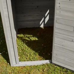 Nordic Play Sandkasser & Legehuse*Legehus 148 x 132 cm - Grå/sort
