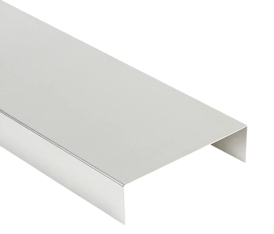 JUAL Tagpap & Asfalt*Limtræsprofil aluminium 90 x 1000 mm