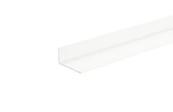 Profillister*Listeprofil aluminium hvid 15 x 30 x 1000 mm