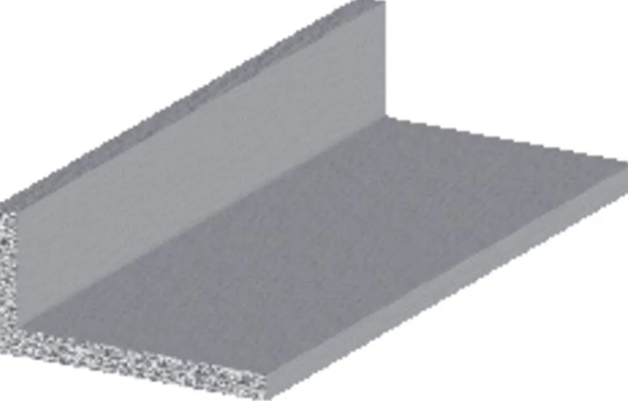 Profillister*Listeprofil alu 15 x 30 x 1000 mm