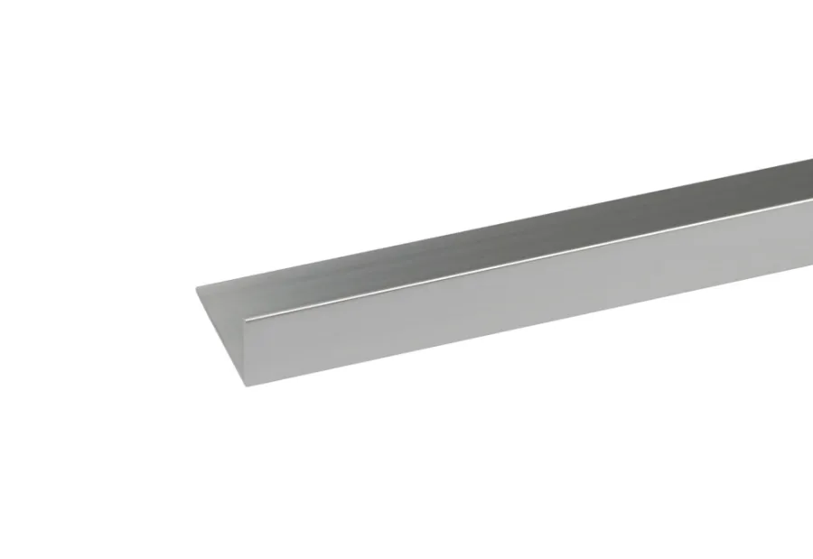 Profillister*Listeprofil sølv 15 x 30 x 1000 mm