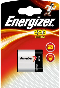 Energizer Batterier*Lithium Photo 223-batteri 6 volt -