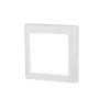 Lauritz Knudsen Tangenter & Rammer Til Stikkontakter*LK FUGA® designramme Soft 63 1 modul hvid