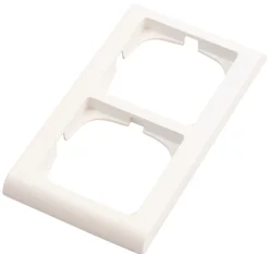 Lauritz Knudsen Tangenter & Rammer Til Stikkontakter*LK FUGA® Softline 63 ramme 2 moduler vandret
