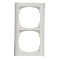 Lauritz Knudsen Tangenter & Rammer Til Stikkontakter*LK FUGA® Softline ramme 63 til 2 afbrydere Hvid