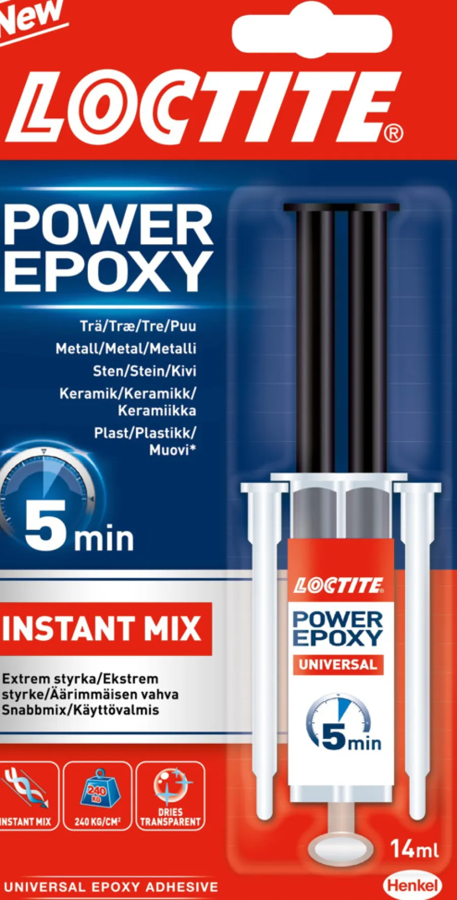 Loctite Superlim*Power Epoxy Universal Instant Mix