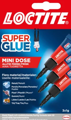 Loctite Superlim*Super Glue Mini Trio