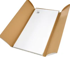 FibroTech Akustikpaneler & Tilbehør|Loftbeklædning*Loftplade FireGuard Polyester hvid 600 x 1200 x 9 mm