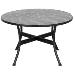 Sunlife® Haveborde|Loungemøbler*Loungebord Rom mosaik Ø76 cm - Multi/sort