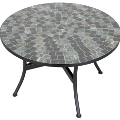 Sunlife® Haveborde|Loungemøbler*Loungebord Rom mosaik Ø76 cm - Multi/sort