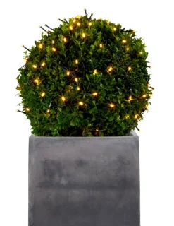 Stemning® Dekorativ Belysning - Udendørs*Lysnet Basis 200 LED m/timer 1,2 x 2 meter