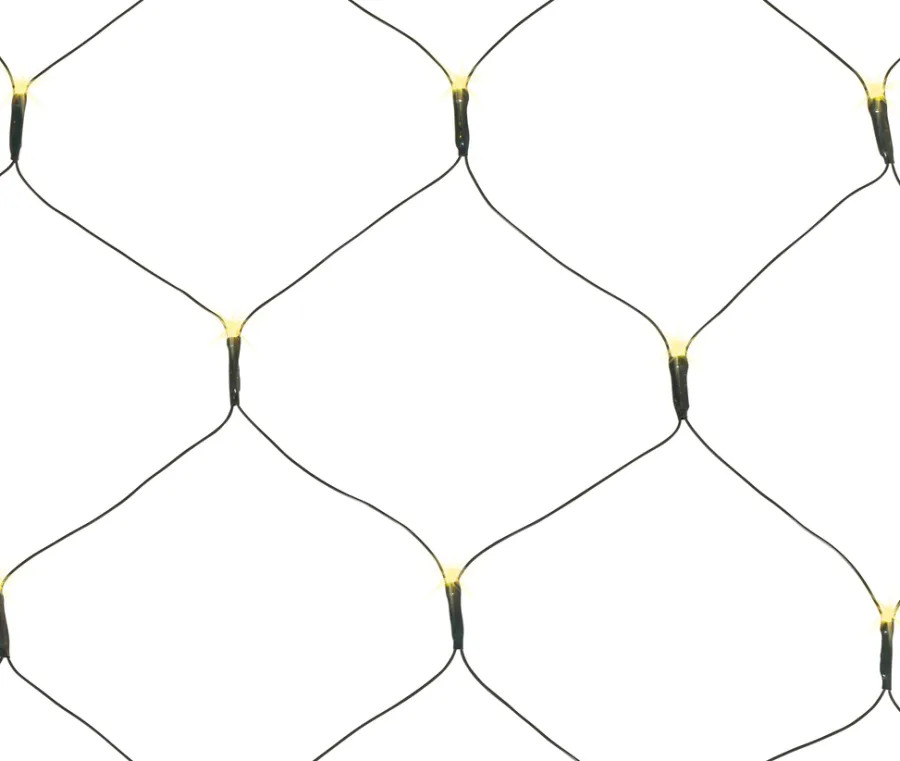 Stemning® Dekorativ Belysning - Udendørs*Lysnet Basis 100 LED m/timer 1 x 1,8 meter