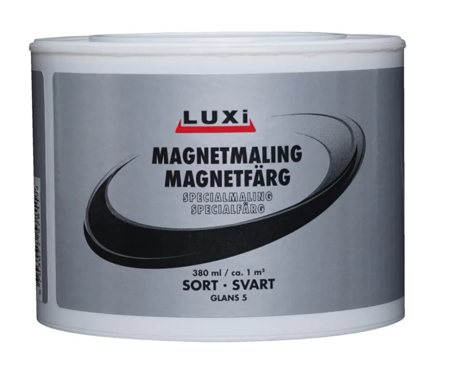 LUXI® Hobbymaling*Magnetmaling sort 380 ml -