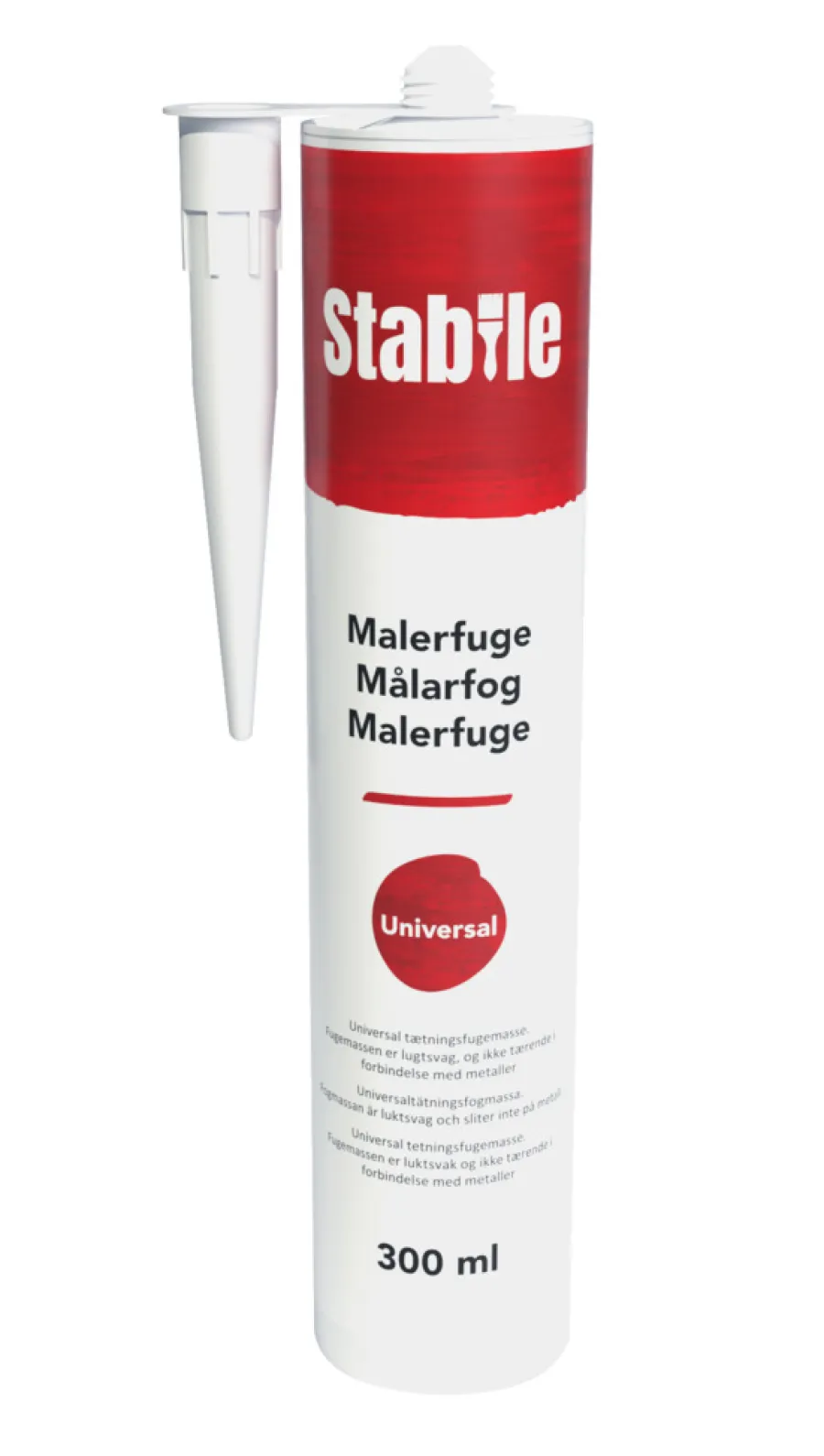 Stabile® Akryl*Malerfuge hvid 300 ml -