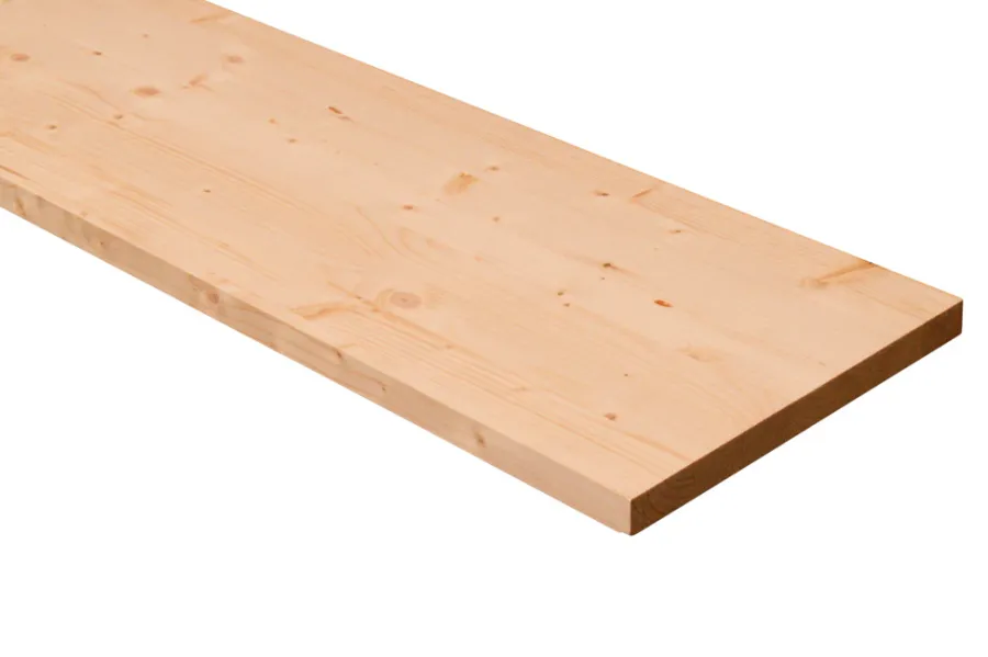 Royal Hylder*Massiv hylde i fyr 25 mm x 30 x 120 cm