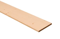 Royal Hylder*Massiv hylde i gran 18 mm x 20 x 120 cm