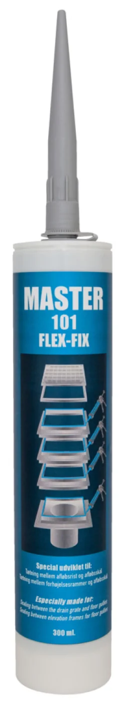 Gulvafløb*Master 101 Flex-Fix tætningsmasse 300 ml