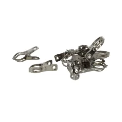 Gardenlife Land Bindetråd & Blomsterpinde|Drivhustilbehør*Metalclips i rustfrit stål 12 stk.