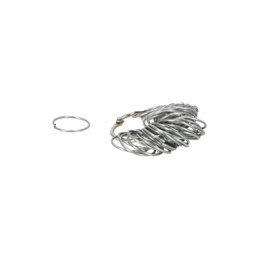 Gardenlife Land Bindetråd & Blomsterpinde|Drivhustilbehør*Metalringe galvaniseret 40 stk.