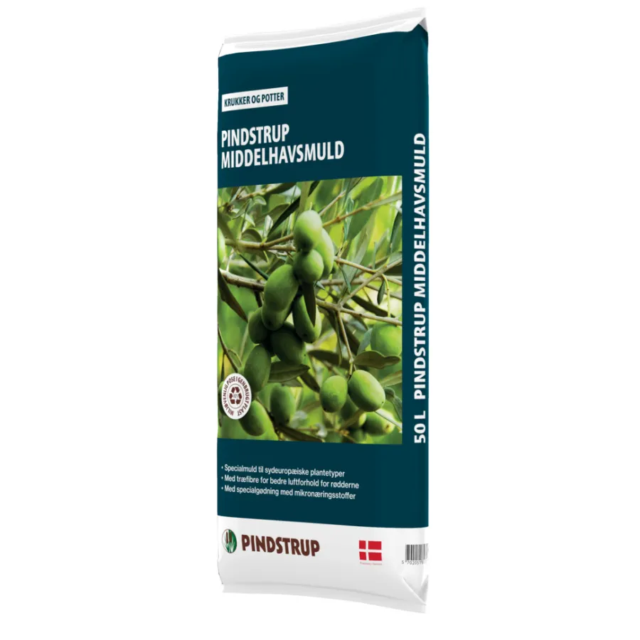 Pindstrup Jord*Middelhavsmuld 50 liter -