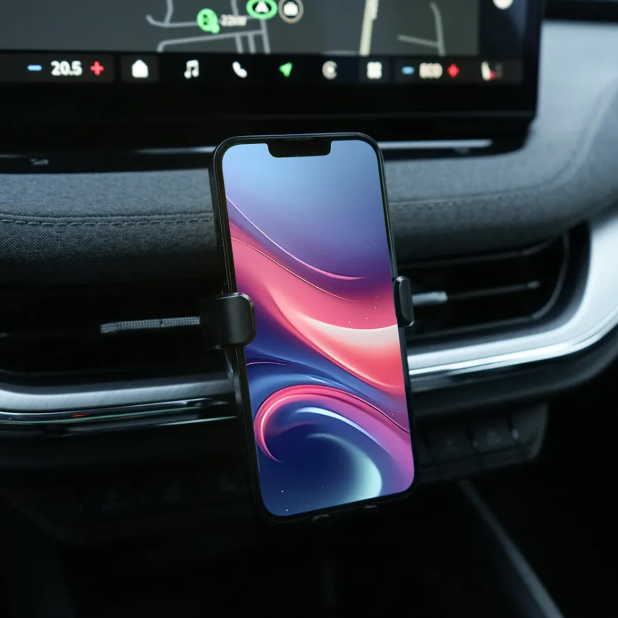 AutoZone® Lyd & Tilbehør Til Mobiltelefoner|Biltilbehør*Mobilholder med trådløs opladning -