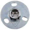 Galvaniserede*Montagegrundflange galvaniseret 1/2" Ø70 mm