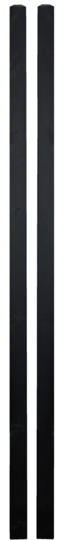 Stolper & Pæle*Multistolpe sort 70 x 70 x 2100 mm