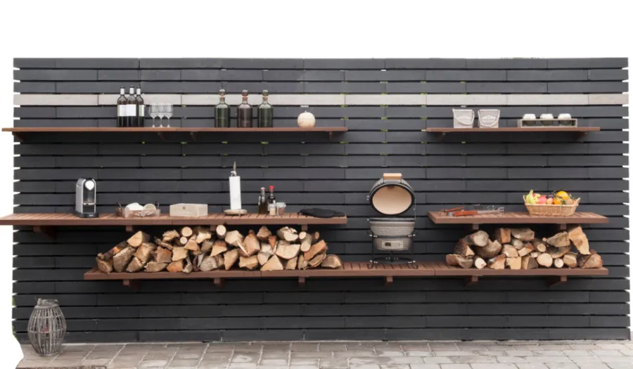 Betongruppen RBR Læ- & Støttemure*Murblok Nordic Wall koks 60 x 30 x 12 cm