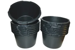 Murerbaljer*Murerbalje rund 90 liter Sort