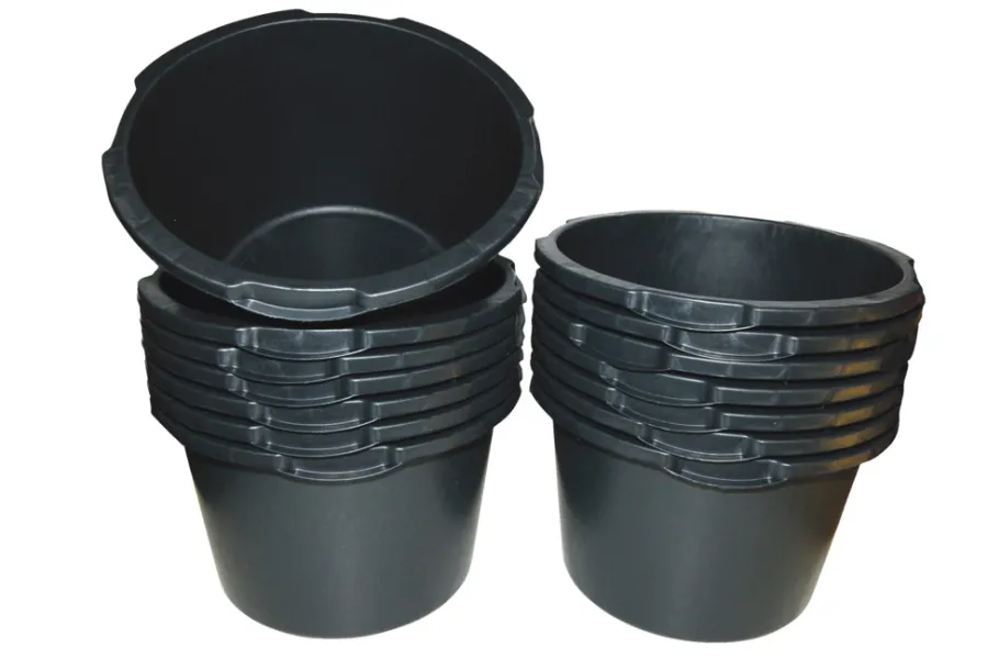 Murerbaljer*Murerbalje rund 90 liter Sort