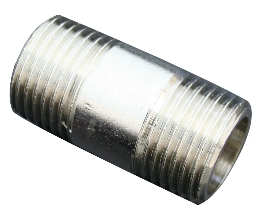Forkromede*Nippelrør krom 1/2" x 40 mm