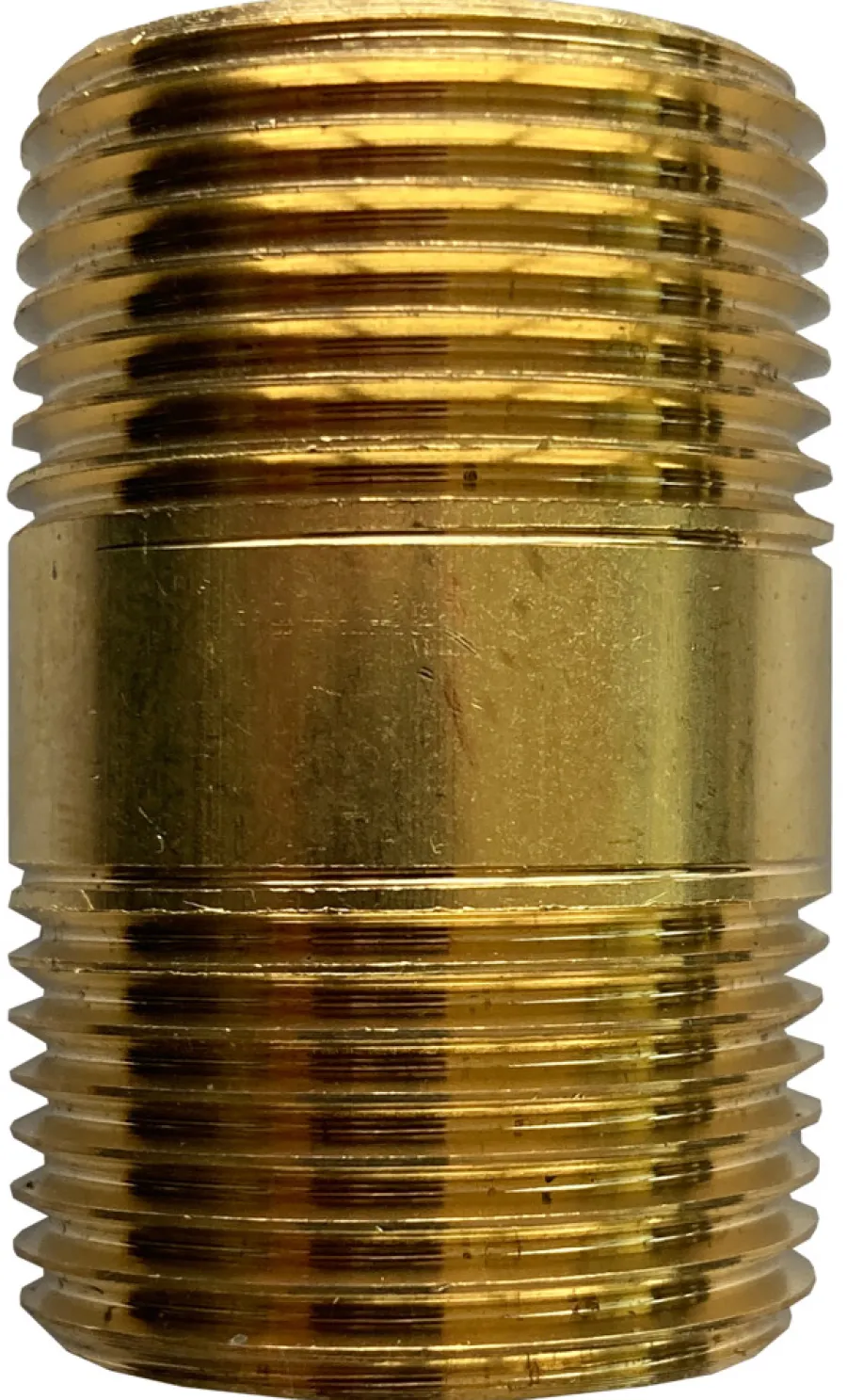 Messing*Nippelrør messing 3/4" x 40 mm