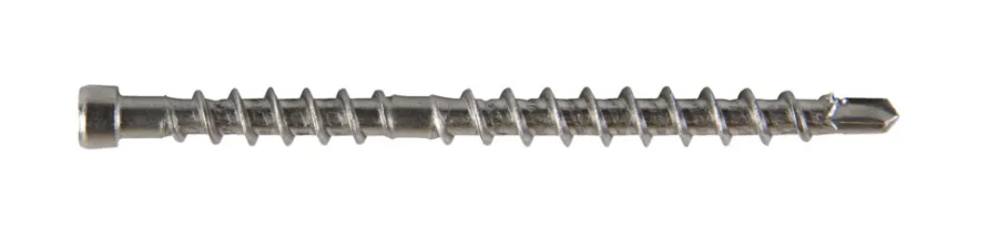NKT Fasteners Skruer*Deck Pro A4 skjult terrasseskrue 250 stk.