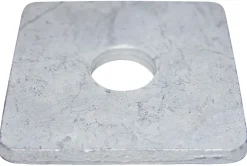 NKT Fasteners Spændeskiver*skive firkantet M8 25 x 25 mm 6 stk.
