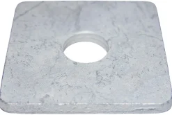 NKT Fasteners Spændeskiver*skive firkantet M10 50 x 50 mm 2 stk.