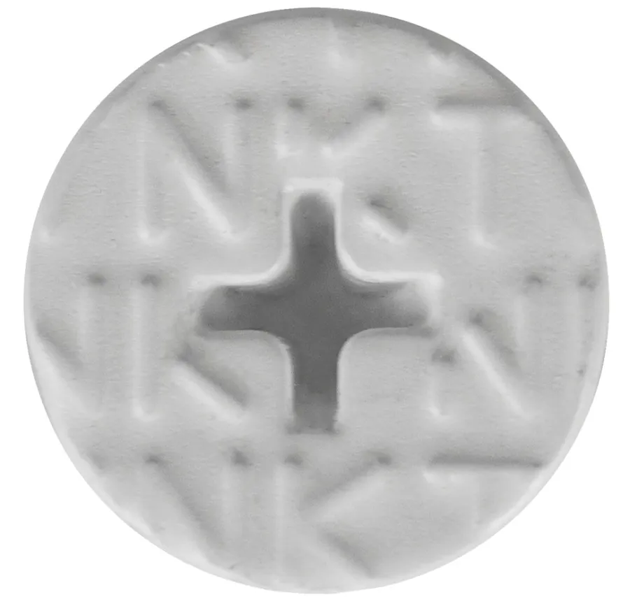 NKT Fasteners Skruer|Loftbeklædning*træbetonskrue 4,2 x 45 mm 200 stk. - Hvid