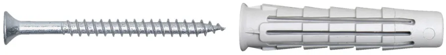 NKT Fasteners Dyvler & Plugs*T6 universaldyvel m/skrue 6 x 30 mm 10 stk.