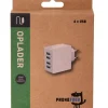 PhoneFood Kabler & Adaptere*Oplader med 4 USB porte